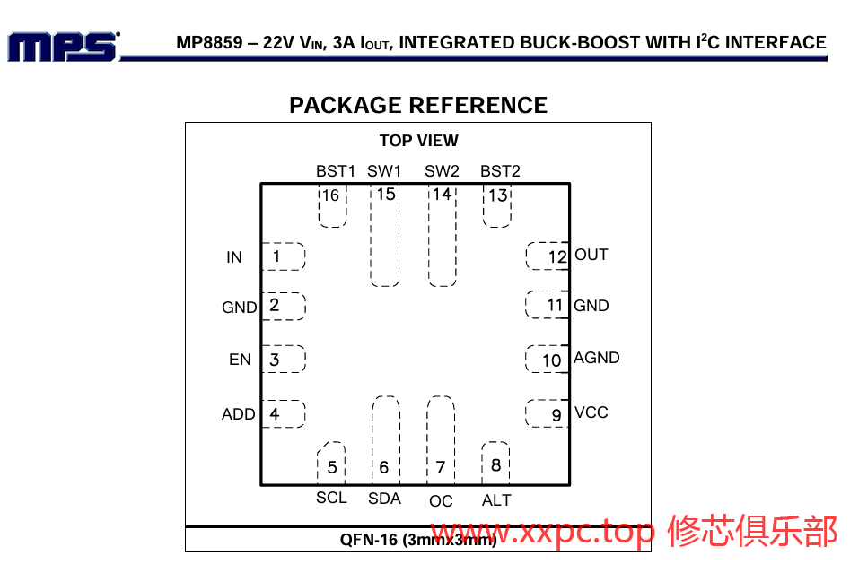 MP8858GQ 芯片 PDF 手册
