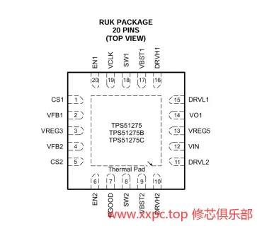 TPS51275B 芯片 PDF 手册